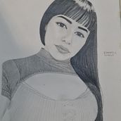 Proyecto Diana. Traditional illustration, Fine Arts, Sketching, Pencil Drawing, Drawing, Portrait Drawing, Realistic Drawing, Artistic Drawing, and Figure Drawing project by Edward Salamanca - 11.19.2023