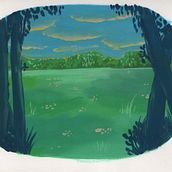 Mi proyecto del curso: Pintura de paisajes atmosféricos con gouache. Un proyecto de Ilustración tradicional, Pintura y Pintura gouache de CaTam - 19.11.2023