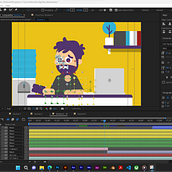 Mi proyecto del curso: Animación exprés para redes sociales con After Effects. Motion Graphics, Animation, Social Media, Character Animation, 2D Animation, Stor, board, YouTube Marketing, and Social Media Design project by Luis Morcillo Aconcha - 11.18.2023