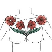 Mon projet du cours : Conception de tatouages végétaux avec Procreate. Un projet de Illustration traditionnelle, Illustration numérique, Conception de tatouage et Illustration botanique de Marcelina Stepak - 20.11.2023