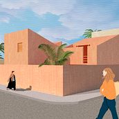 Mi proyecto del curso: Representación gráfica de proyectos arquitectónicos. Arquitetura, Design gráfico, Arquitetura de interiores, Design de interiores, Paisagismo, Colagem, Arquitetura digital e Ilustração arquitetônica projeto de Fendy Flores - 20.11.2023