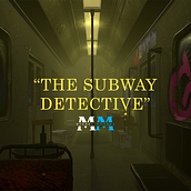 THE SUBWAY DETECTIVE. Un progetto di 3D, Modellazione 3D, Progettazione 3D e Design e creazione di mobili di Miguel Moreno Sánchez - 21.11.2023
