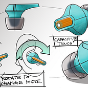 Color Variations. Industrial Design, Product Design, and Digital Illustration project by Carlos Almaguer - 11.16.2023