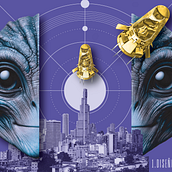 Mi proyecto del curso: Collage digital para medios editoriales. Collage, Digital Illustration, and Editorial Illustration project by Kimberly Castro - 11.21.2023