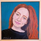 Anna . Pictura și Pictură acrilică de Marie Nørgaard - 11.22.2023