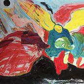 Wrestling an Angel I&II. Fine Arts project by Elspeth Thomson - 11.22.2023