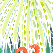 In the sun. Un proyecto de Ilustración tradicional y Pintura gouache de Erin Williams - 06.10.2022