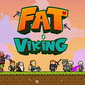 Fat Viking: VideoGame Android. Un progetto di Animazione 2D, Videogiochi, Progettazione di videogiochi e Sviluppo di videogiochi di zetta_pixelart - 23.11.2023