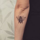 Mój projekt z kursu: Techniki tatuażu: cieniowanie pepper shading. Un progetto di Illustrazione tradizionale e Design di tatuaggi di karolina_domagala - 23.11.2023