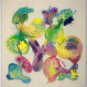 Mi proyecto del curso: Técnicas básicas de bordado y acuarela. Embroider project by Ana Camila Díaz - 11.22.2023