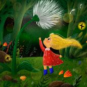 My project for course: Children’s Illustration with Procreate: Paint Magical Scenes. Digital Illustration, Children's Illustration, Digital Painting, and Picturebook project by Elena G. - 11.24.2023