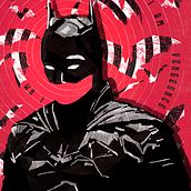 Arte gráfica - The Batman. Traditional illustration, Drawing, and Digital Illustration project by Wendel Nascimento - 11.24.2023