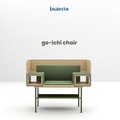 The Go-ichi Chair by Louiesto. Furniture Design, Making, Industrial Design, and Product Design project by Perry Estocado - 11.22.2023