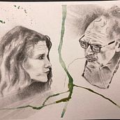 Il mio progetto del corso: Ritratto artistico al carboncino: creare atmosfere. Un progetto di Illustrazione tradizionale, Belle arti, Disegno, Disegno di ritratti, Disegno realistico e Disegno artistico di elenamarchesan - 24.11.2023