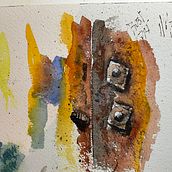 My project for course: Watercolour Texture Masterclass. Fine Arts, Painting, and Watercolor Painting project by sherpa59 - 11.24.2023