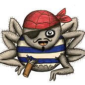 The Colourful Adventures of Spidicus Sevenfold. Writing, Watercolor Painting, and Children's Illustration project by Tina Schroeder - 11.23.2023