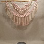 wstęga. Accessor, Design, Arts, Crafts, Fiber Arts, Macramé, and Textile Design project by Małgorzata Zielińska - 11.25.2023