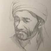 Mein Abschlussprojekt für den Kurs: Grundlagen des Porträtzeichnens mit Bleistift. Fine Arts, Pencil Drawing, Drawing, Realistic Drawing, and Artistic Drawing project by 6gdntcdcwk - 11.26.2023