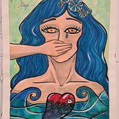 Mon projet du cours : Illustration artistique : dessinez votre imaginaire. Un progetto di Illustrazione tradizionale, Pittura, Creatività, Disegno a matita e Disegno di Sarah Degr - 22.11.2023