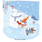 Il mio progetto del corso: Creazione di potenti illustrazioni animate con Adobe Fresco con Kyle T Webster. Un progetto di Animazione, Animazione 2D, Illustrazione digitale e Disegno digitale di Jessica Martinello - 27.11.2023