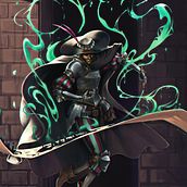 Ink Wizard: Character design for concept art.. Traditional illustration, Character Design, Digital Illustration, Video Games, Concept Art, and Game Design project by lu4n4gui4r - 11.27.2023