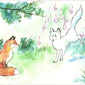 Meu projeto do curso: Ilustração em aquarela com influência japonesa. Un proyecto de Ilustración tradicional, Dibujo y Pintura a la acuarela de brunasouza_92 - 27.11.2023