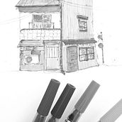 Il mio progetto del corso: Disegno architettonico espressivo con pennarelli colorati. Sketching, Drawing, Architectural Illustration, Sketchbook & Ink Illustration project by stefyb869 - 11.27.2023