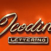 My name as a car brand: Designing 3D Chrome Letters in Procreate. Een project van T, pografie, T y pografisch ontwerp van alex.icodin - 26.11.2023