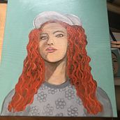 Il mio progetto del corso: Ritratti contemporanei a olio. Traditional illustration, Fine Arts, Painting, and Oil Painting project by Luisa Solano - 11.28.2023