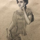 My project for course: Graphite Drawing Techniques for Planar Portraiture. Fine Arts, Sketching, Drawing, Portrait Drawing, Realistic Drawing, Artistic Drawing, and Traditional illustration project by Mark Finch - 11.28.2023