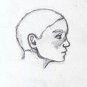 Mi proyecto del curso: Sketchbook de retrato: explora el rostro humano. Sketching, Drawing, Portrait Drawing, Artistic Drawing, and Sketchbook project by Cristian Delgado - 02.26.2023