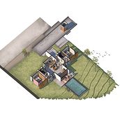 Mi proyecto del curso: Ilustración digital de proyectos arquitectónicos by Noelia Eguivar . Arhitectură, Arhitectură peisagistică, Ilustrație digitală, Arhitectura digitală & Ilustrație arhitecturală de noelia_eguivar - 11.25.2023