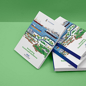 Sustainability Report Book Design. Un proyecto de Diseño gráfico de Ananda - 17.04.2023