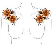 Mi proyecto del curso: Diseño de tatuajes botánicos con Procreate Ein Projekt aus dem Bereich Traditionelle Illustration, Digitale Illustration, Tattoodesign und Botanische Illustration von Paulina Alexandra Fredes Abarza - 28.11.2023