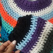 Mi proyecto del curso: Crochet: diseña prendas y patrones con tejido circular. Projekt z dziedziny Tkactwo, DIY, Sz, dełkowanie, Projektowanie dodatków i Projektowanie mod użytkownika Diana Marin - 29.11.2023