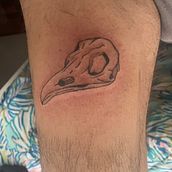 Dios egipcio de la luna. Un progetto di Design di tatuaggi di Daniel Romero - 29.11.2023