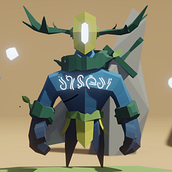 Mon projet du cours : Modélisation de personnages low poly pour jeux vidéo. 3D, 3D Modeling, Video Games, 3D Character Design, and Game Design project by edouard.caullet - 11.29.2023