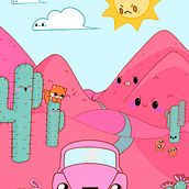 My project for course: Designing Kawaii Worlds: Spread Joy Through Illustration. Character Design, Digital Illustration, and Manga project by Robin Christian - 11.29.2023