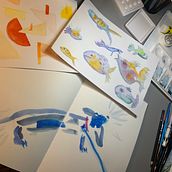 My project for course: Creative Watercolor Sketching for Beginners. Traditional illustration, Sketching, Creativit, Drawing, Watercolor Painting, and Sketchbook project by Diane Carruthers - 11.29.2023