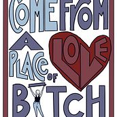 Come From a Place of Love…. Un progetto di Graphic design, Illustrazione tradizionale e Pittura acrilica di Dani Ramsey - 29.11.2023
