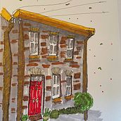 My project for course: Expressive Architectural Sketching with Colored Markers. Sketching, Drawing, Architectural Illustration, Sketchbook & Ink Illustration project by Karen Furster - 11.25.2023