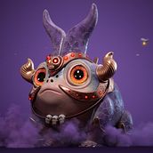 The Wild Cute. 3D Design, 3D Character Design, Concept Art, Stor, telling, 3D Modeling, 3D Animation, Video, 3D, and Motion Graphics project by Luis Yrisarry Labadía - 11.30.2023
