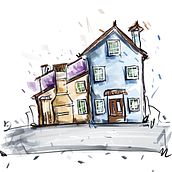 My project for course: Expressive Architectural Sketching with Colored Markers. Sketching, Drawing, Architectural Illustration, Sketchbook & Ink Illustration project by Chyrel Alconaba - 11.30.2023