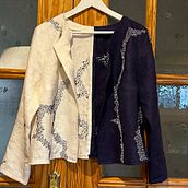 Mi proyecto del curso: Diseño de prendas artesanales desde cero. Arts, Crafts, Fashion Design, Embroider, Sewing, DIY, Patternmaking, and Dressmaking project by Rosa Martínez Gómez - 11.30.2023