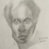Mi proyecto del curso: Retratos realistas a lápiz: luz, sombra y proporción. Traditional illustration, Fine Arts, Sketching, Pencil Drawing, Drawing, Portrait Drawing, Realistic Drawing, Artistic Drawing, and Figure Drawing project by Alfredo Khazam - 11.26.2023
