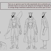 Mi proyecto del curso: Introducción al diseño de personajes para animación y videojuegos. Un progetto di Illustrazione tradizionale, Animazione, Character design, Videogiochi e Progettazione di videogiochi di Walter Solis - 01.12.2023