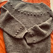Il mio progetto del corso: Uncinetto: progetta vestiti e pattern a lavorazione circolare. Accessor, Design, Fashion Design, Fiber Arts, DIY, and Crochet project by aliaross13 - 12.01.2023