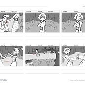 Storyboards 📄✍️. Stor, board, Stor, telling, Script, and Animation project by Karla R. López - 12.01.2023