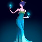 My project for course: Stylized Character Illustration: From Reference to Drawing. Un projet de Illustration traditionnelle, Conception de personnages et Illustration numérique de aestheral - 01.12.2023