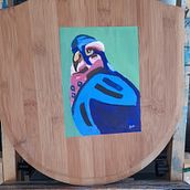 My project for course: Stylized Acrylic Painting: Explore Color and Shape. Projekt z dziedziny  Malarstwo, Malarstwo akr i lowe użytkownika rwardmier - 02.12.2023
